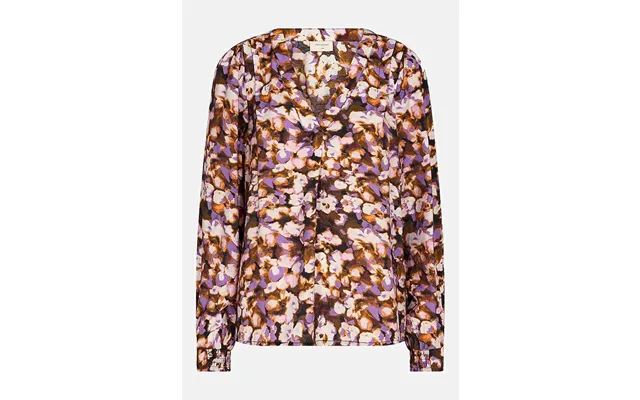 Mønstret Bluse