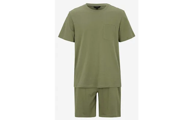 Pyjamassæt Med T-shirt Og Shorts Dan