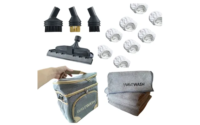 Stor Tilbehørspakke Til Steamwave Steamcleaner