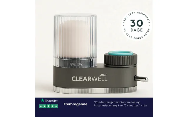 Clearwell Vandfiltrering Startpakke - Hvid product image