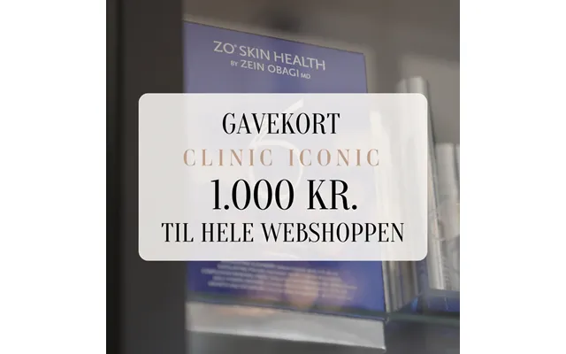 Gavekort 1.000 Kr - Clinic Iconic