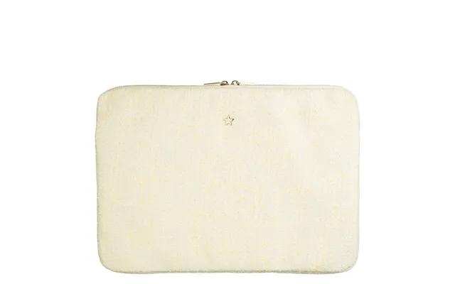 Dark Tweed Mac Cover Pale Yellow