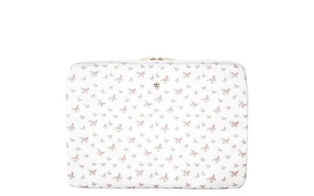 Dark Velvet Mac Cover Off White Butterfly Pattern