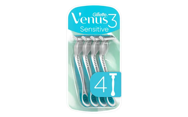 Gillette Venus 3 Sensitive Disposable Razors 4 Blades