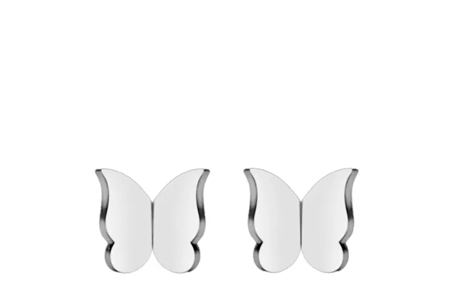 Muli Collection Butterfly Studs Silver