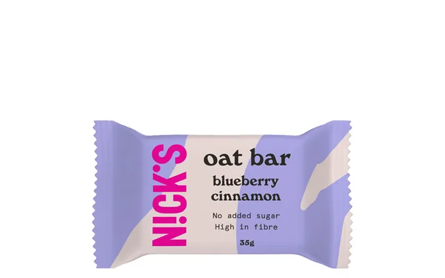 Nick's Oat Bar Blueberry Cinnamon 12 X 35g