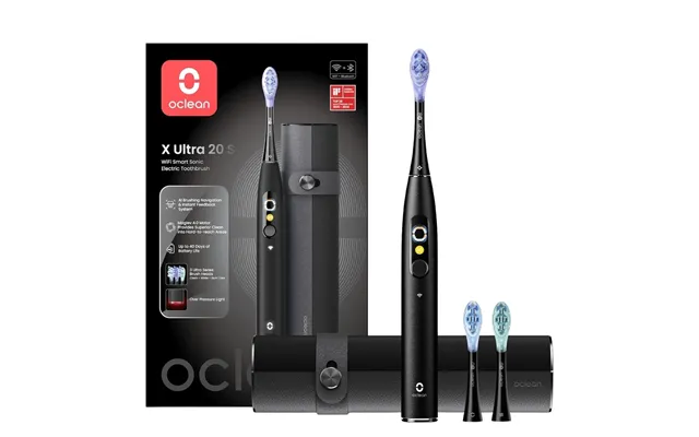 Oclean X Ultra 20 Wifi Smart Sonic Electric Toothbrush Black