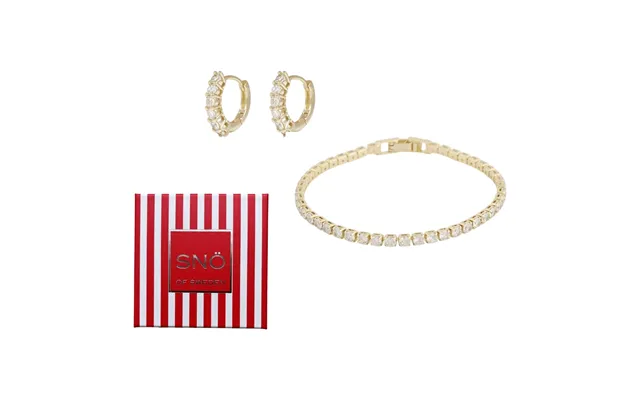 Snö Of Sweden Carol Set 2 Gold Clear Onesize