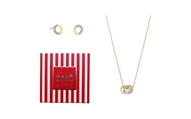 Snö Of Sweden Carol Set 7 Gold Clear Onesize