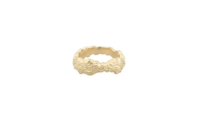 Snö Of Sweden Florence Ring Plain Gold Large 18,5 Mm