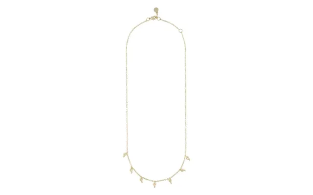 Snö Of Sweden Lauren Charm Necklace Plain Gold 45cm