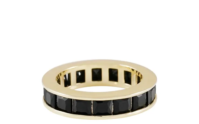 Snö Of Sweden Tina Stone Ring Gold Black M