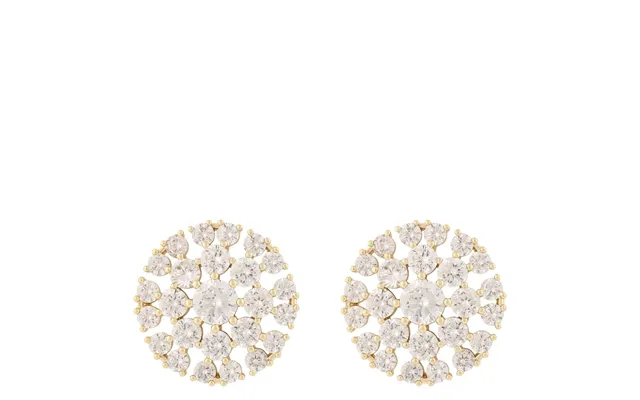 Snö Of Sweden Trinnie Big Earring Gold Clear