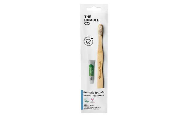 The Humble Co Flat Curved Adult White Soft