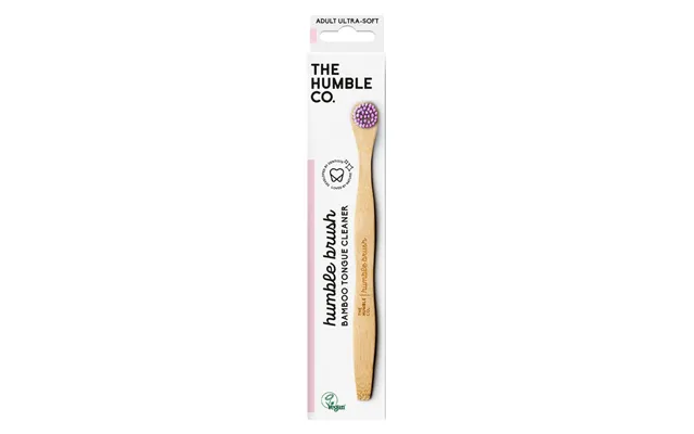 The Humble Co Humble Tongue Scraper Purple Ultra Soft