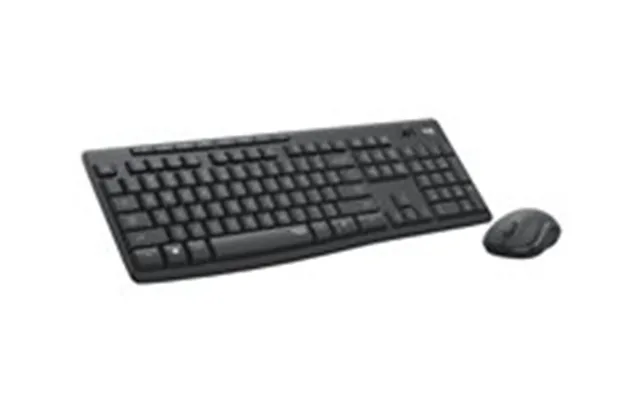 Logitech Mk295 Silent - Sæt Med Mus Og Tastatur