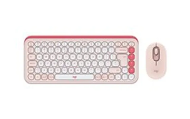 Logitech Pop Icon Combo Sæt Med Mus Og Tastatur Saks Trådløs