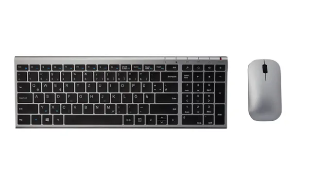 Medion Premium Trådløs Keyboard Og Mus 2.4 Ghz