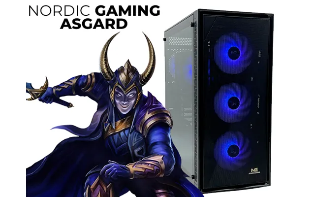 Nordic Gaming Asgard Loke Gaming Pc I5 16gb Rtx 4060 Ti 1tb