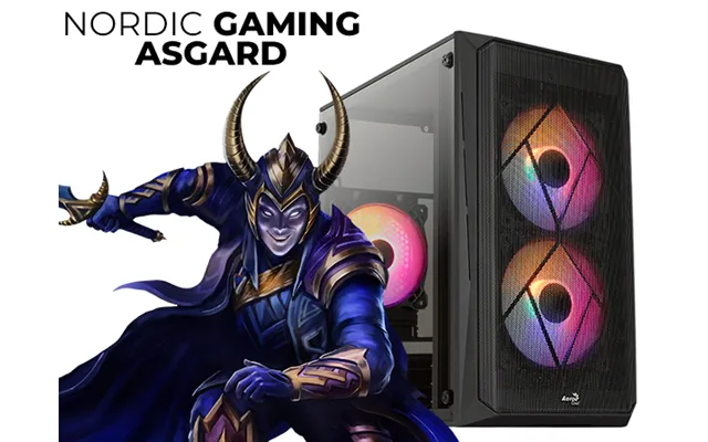 Nordic Gaming Asgard Loke V5 Gaming Pc Ryzen 5 32gb Rtx4060 1tb