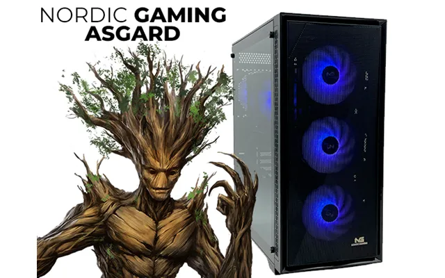 Nordic Gaming Asgard Yggdrasil V3 Gaming Pc I5 16gb Rtx 4060 1tb