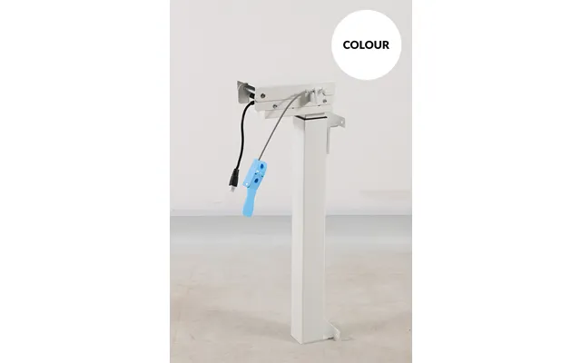 Nordic Office One Leg Elevation Frame White