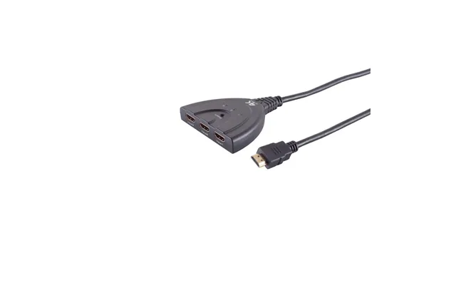 S-impuls Hdmi Switch 3x1 4k60hz Eco