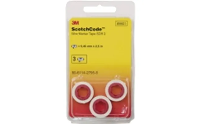 3mtm Scotchcodetm Mærke 0 Handy Marker Tape Refill Rulle 10 Stk Pk