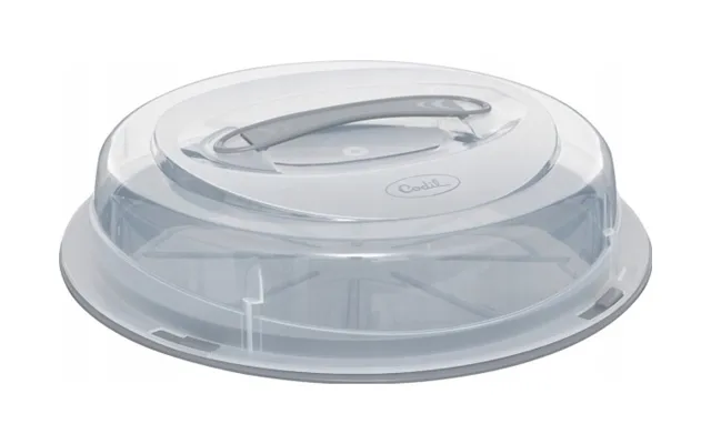 5five Rund Kagedåse Med Låg Transparent - Ø 35 Cm
