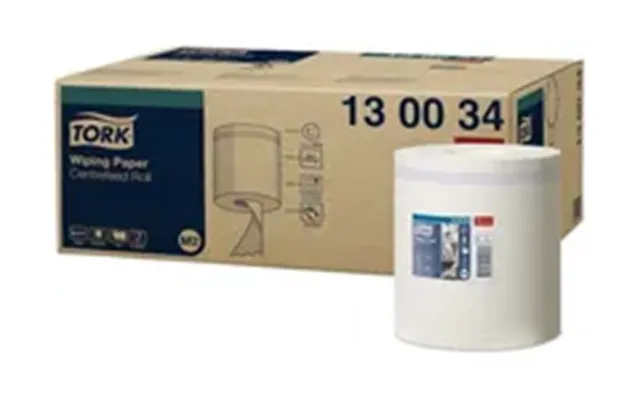 Aftørringspapir Tork M2 Standard 1-lags 19,5cmx165m Hvid - 6 Ruller Pr
