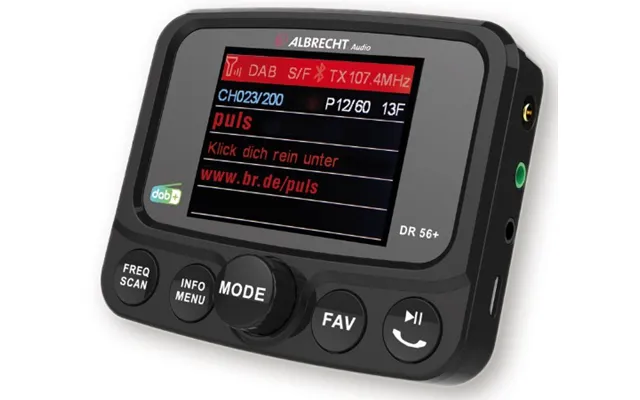 Albrecht Dr 56 Dab , Bil, Digital, Dab, Dab , Fm, 87,6 - 107,9 Mhz, 174