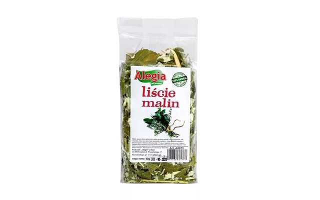 Alegia Raspberry Leaves - Godbidder Til Gnavere Og Kaniner