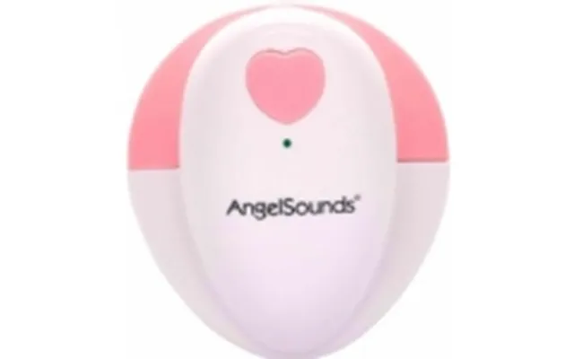 Angelsounds Jpd-100s Heart Rate Monitor Pink - White