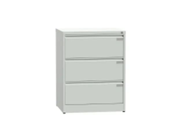 Asm Arkivkabinet 3 Skuffer Ral7035