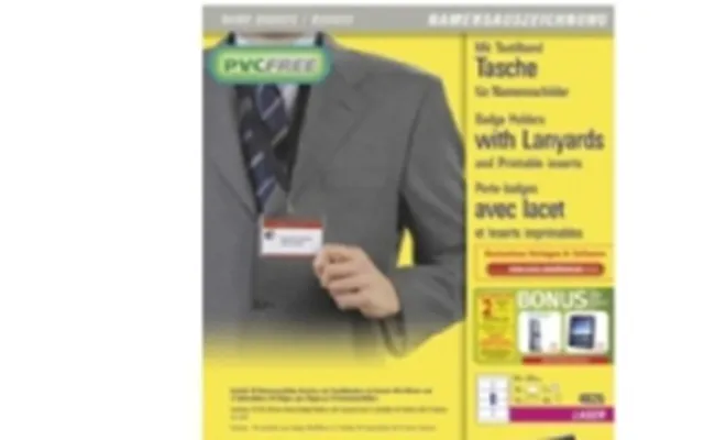 Avery 4825 - Transparent