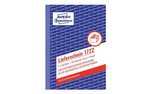 Avery Zweckform - Forsendelsesliste
