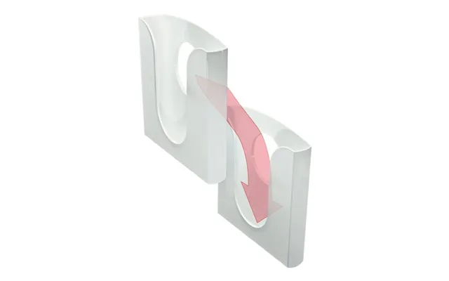 Bakke Til Leitz Presenter Brochurestativ Transparent - 4 Stk