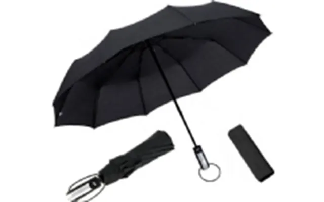 Bedste Mode Bq13f Automatisk Folding Parasol Sort