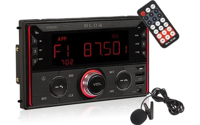 Bilradio Blow Bilradio Avh-9620 2din Rds Rgb