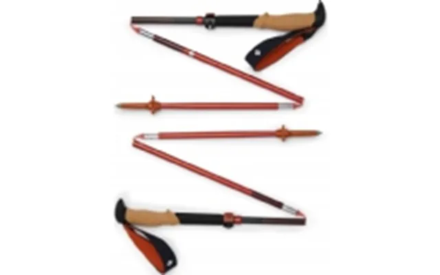 Black Diamond Trekking Poles Pursuit Flz M L - Fitness Device Black Red