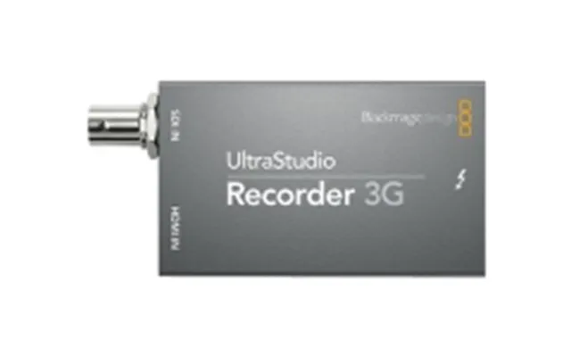 Blackmagic Ultrastudio Recorder 3g - Hdmi Sdi Til Thunderbolt Video Og Audio-omforter