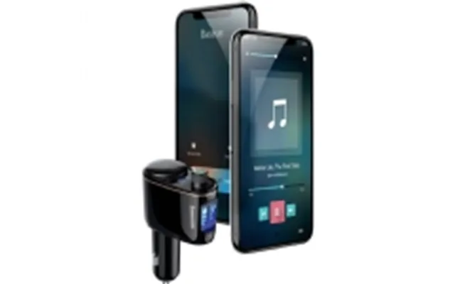 Bluetooth Fm Transmitter And Car Charger Baseus S-06 - 2 X Usb-a