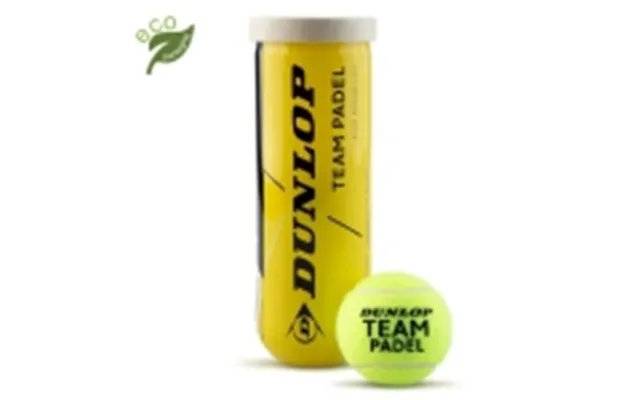Bolde Padel Dunlop Team Padel 3pce