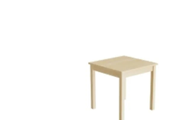Bord Lovis 601 - 600x600 Mm Højde 720 Mm Med Lyddæmpende Birk Laminat