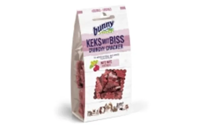 Bunny Nature Cruncy Crackers - Med Rødbede 50 G