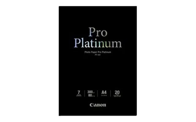 Canon Photo Paper Pro Platinum - A4 210 X 297 Mm
