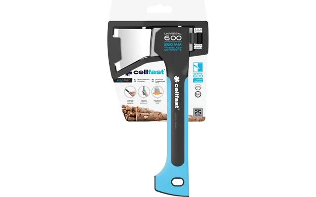 Cellfast Universal Økse U600 Energo, L 260mm - 0,6kg 25 Års -safetouch