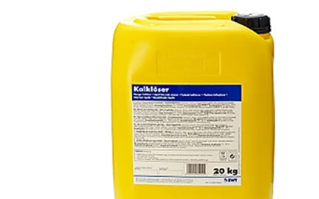 Cillit-kw Kalkopløser 20 Kg - Un3412 Myresyre, 8, Ii, E Til Rustfrit Stål, Aluminium,