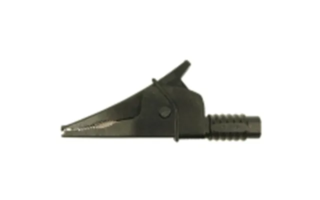 Cliff Croc Clip Sikkerhedskrokodillenæb Stikforbindelse 4 Mm Cat Iii 1000 V Sort