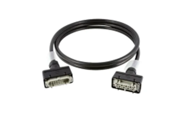 Contrik Ckpe50-ahah-m100 Multicore Kabel Harting E16 Sort